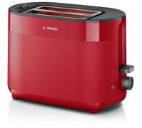 Bosch MyMoment TAT2M124 - Grille-pain - 2 tranche - 2 Emplacements - rouge profond