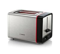 Bosch MyMoment TAT6M420 Grille-pain compact avec grille réchauffe-viennoiseries pliable amovible, avec fonction décongélation, arrêt automatique, fonction lift, centrage du pain, idéal pour 2