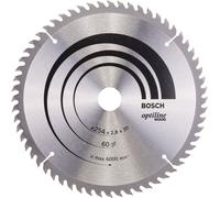 BOSCH Optiline Wood Lame de scie circulaire 254,0 mm, 60 dents