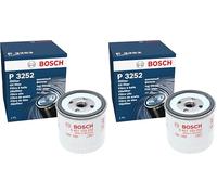 Bosch P3252 - Filtre à huile auto (Lot de 2)