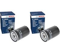 Bosch P3314 - Filtre à huile auto (Lot de 2)