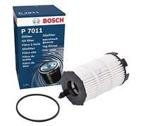 Bosch P7011 Filtre à Huile Automobile - Sépare la Suie et les Particules Métalliques de l'Huile Moteur, Lubrification Fiable du Moteur