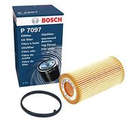 Bosch P7097 Filtre à Huile Automobile - Sépare la Suie et les Particules Métalliques de l'Huile Moteur, Lubrification Fiable du Moteur