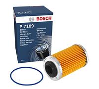 Bosch P7109 Filtre à Huile Automobile - Sépare la Suie et les Particules Métalliques de l'Huile Moteur, Lubrification Fiable du Moteur