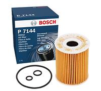 Bosch P7144 Filtre à Huile Automobile - Sépare la Suie et les Particules Métalliques de l'Huile Moteur, Lubrification Fiable du Moteur