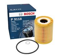 Bosch P9118 Filtre à Huile Automobile - Sépare la Suie et les Particules Métalliques de l'Huile Moteur, Lubrification Fiable du Moteur