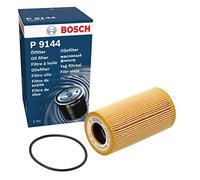 Bosch P9144 Filtre à Huile Automobile - Sépare la Suie et les Particules Métalliques de l'Huile Moteur, Lubrification Fiable du Moteur
