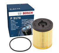 Bosch P9178 Filtre à Huile Automobile - Sépare la Suie et les Particules Métalliques de l'Huile Moteur, Lubrification Fiable du Moteur