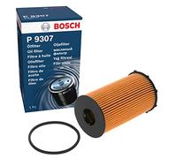 Bosch P9307 Filtre à Huile Automobile - Sépare la Suie et les Particules Métalliques de l'Huile Moteur, Lubrification Fiable du Moteur