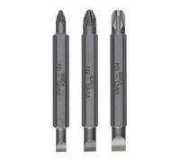 Bosch Pack de 3 embouts de tournevis doubles S 1,2x6,5, S 0,6x4,5, S 0,8x5,5; PZ1, PZ2, PZ3; 60 mm Quantité:1