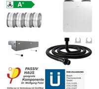 BOSCH Pack de ventilation résidentiel BOPA VE6 V5001 C 450 E, Kit de consoles murales - 7739621984