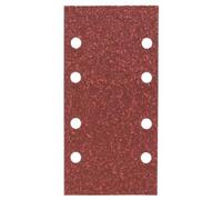 BOSCH Papier abrasif 93x185mm, G40, 8 trous, Velcro, (10 pièces) 2609256A80