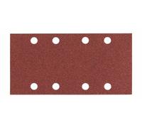 BOSCH Papier abrasif C430, paquet de 10 pièces 93 x 186 mm, 4x60 ; 4x120 ; 2x180 2608605310