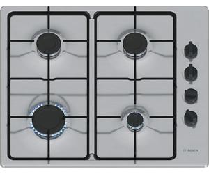 Bosch PBP6B5K80, Série 2, Plaque gaz, 4 feux, 60 cm, Inox