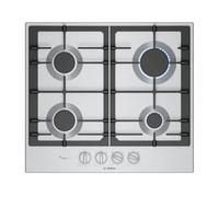 Bosch Serie 6 PCP6A5I90 plaque Acier inoxydable Intégré 58 cm Gaz 4 zone(s)