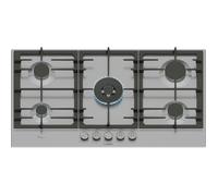 Bosch PCR9A5I90 Piano De Cuisson À Gaz 90CM 5 Feux Grilles En Fonte