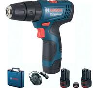 Bosch Perceuse à percussion 12V 30/14Nm 2X2.0Ah Valise Gsb 120-Li