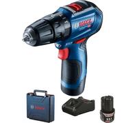 Bosch Perceuse à percussion 12V 30/17Nm 2X2.0Ah + Mallette Gsb 12V-30