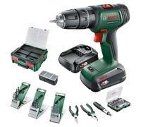 Bosch Home and Garden Universal Impact 18V -Perceuse à percussion sans fil + chargeur, + mallette
