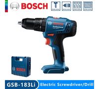 Bosch perceuse électrique GSB 183 tournevis brosse sans fil perceuse à percussion couple 56Nm outils électriques multi-usages pour bois pierre métal Only Machine