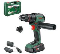 Bosch Perceuse-visseuse sans fil AdvancedDrill 18V-80 (percer et visser ; système 18V ; 78 Nm ; mandrin mét. 13 mm ; embout magnét; poignée aux; avec batterie et chargeur)