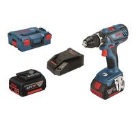 Bosch Perceuse-visseuse sans fil GSR 18V-28, 2 x batteries GBA 18V, chargeur AL 1820 CV - 06019H4109