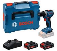 Bosch Perceuse-visseuse sans fil GSR18V-52 avec 2 batteries 18 volts 2,0 ampères-heures dans coffret L, Perceuse/visseuse