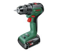 Bosch Perceuse-visseuse sans fil UniversalDrill 18V-60 Bosch : 1 bloc batterie PBA 18V 2,0Ah W-B Quantité:1