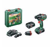 Bosch perceuse visseuse sans fils AdvancedDrill 18 (2 batteries, système 18 V, dans coffret de transport)
