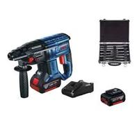 Bosch - Perforateur SDS-Plus 18V 2x 4,0 Ah Li-Ion 2 J avec coffret accessoires 11 pièces G G