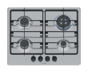 Bosch PGH6B5K60 Cuisinière À Gaz 60CM 4 Brûleurs Grilles En Fonte