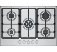 Bosch Serie 4 PGQ7B5K90 plaque Acier inoxydable Intégré 75 cm Gaz 5 zone(s)