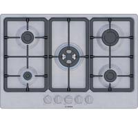 Bosch Serie 4 PGQ7B5K90 plaque Acier inoxydable Intégré 75 cm Gaz 5 zone(s)