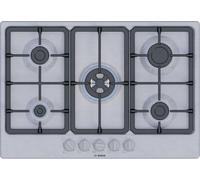 Bosch Serie 4 PGQ7B5K90 plaque Acier inoxydable Intégré 75 cm Gaz 5 zone(s)