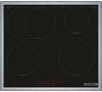 Bosch PIF645HB1E Série 6 Plaque de cuisson intelligente à induction (autosuffisante), 60 cm de large, zone de rôtissage, cadre périphérique, commande par hotte, cuisson plus rapide