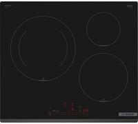 Bosch PIJ631HC1E Plaque à induction 60 cm Série 6 3 zones de cuisson Electronics DirectSelect PerfectFry Plus Intelligent Noir