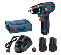 Bosch Piles Perceuse GSR 12V-15 Avec 2 x 2,0 Ah LI-ION Piles L-BOXX 0601868109