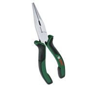 Bosch Pince à bec long de 180 mm (précise et durable ; taillant principal chauffé par induction ; surface nickelée ; Softgrip ergonomique)