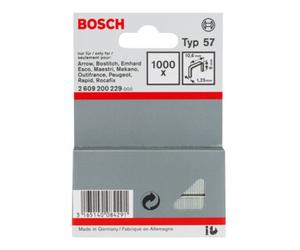 Bosch Pince pour fil plat Bosch type 57, 10,6 x 1,25 x 6 mm Quantité:1000