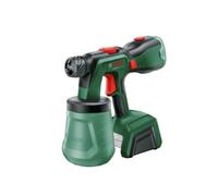 Bosch Pistolet à peinture sans fil AdvancedSpray 18V-500 (laques, vernis, peintures à disp./latex ; 3m²/min ; 2x godets 1 200 ml ; chargeur et batterie 4 Ah)