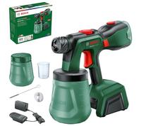 Bosch Pistolet à peinture sans fil AdvancedSpray 18V-500 – 2x godets 1 200 ml, batterie 4 Ah