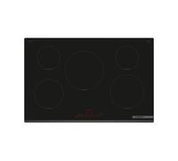 Bosch Serie 6 PIV831HB1E plaque Noir Intégré 80 cm Plaque avec zone à induction 5 zone(s)