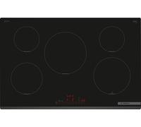 Bosch PIV831HC1E Série 6 - Plaque de cuisson intelligente à induction - 80 cm - Sans cadre - Commande de hotte aspirante - Capteur de cuisson - Bouton favori - Facile à utiliser - Power Boost