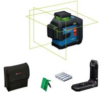 Bosch Plane laser Gll 80-33 G Vert +Lb 10 poignée