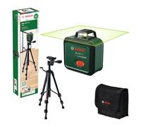 Laser lignes BOSCH - PLL 360-1 G - Avec un trépied TT120, une housse de protection, un manuel d'utilisation et des piles
