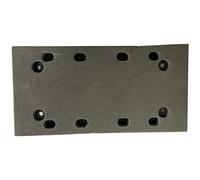 Bosch Plaque abrasive pour PSS 190 AC & PSS 200 AC, avec fonction de serrage (93 x 182 mm)