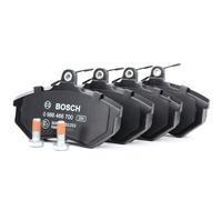 BOSCH Plaquettes de frein Avant pour VW Corrado (53i) Plaquettes de freins