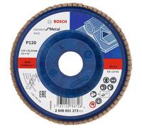 BOSCH Meule à lamelles X431, Standard pour métal 115 mm, 22,23 mm, 120 2608601273