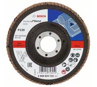 Bosch Accessories 2608603715 Plateau à lamelle X431 standard for metal 115 x 22,23 mm 120