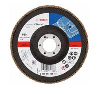 Bosch Plateau à lamelles X431, Standard for Metal 125 mm, 22,23 mm, 80 Quantité:10